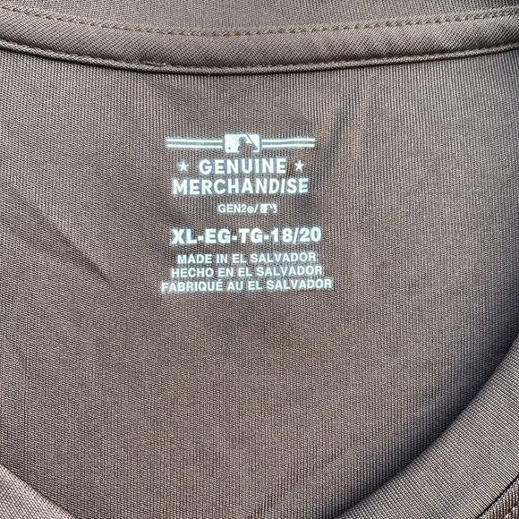 Genuine Merchandise San Diego Padres brown t-shirt size youth XL 18/20 NEW - Picture 3 of 5